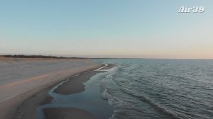 Дикий пляж, посёлок Поваровка  в Зеленоградском районе Калининградской области. Балтийское море.