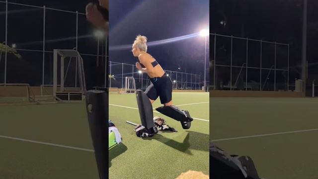 My hockey warm up #hockey #fieldhockey #goalkeeper #sports #australia