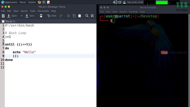 Loops - Bash Shell Scripting - Malayalam Tutorial [Part-8] смотреть онлайн