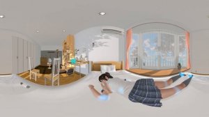 VR Girl 360° 4K [VR Kanojo]