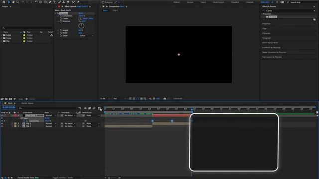 BLACK BAR TUTORIAL | After Effects Tutorial