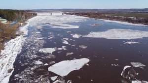 Ледоход 2023 Ока Ступино Кашира