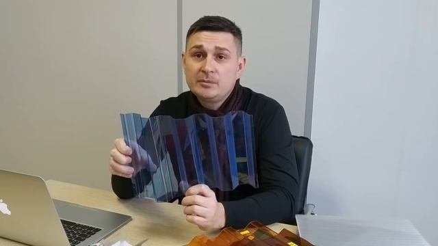 Рифленный поликарбонат нестандартной длины