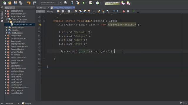 91) ArrayList Kullanımı - Efsane Java Dersleri (Koleksiyonlar) смотреть онлайн