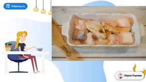 Припущенная в молоке рыба по-старорусски. Домашняя рецепт пошагово