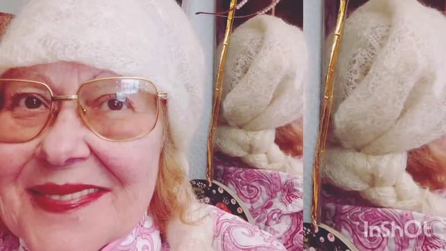 Кубанка из пухового платка с косой смотреть онлайн