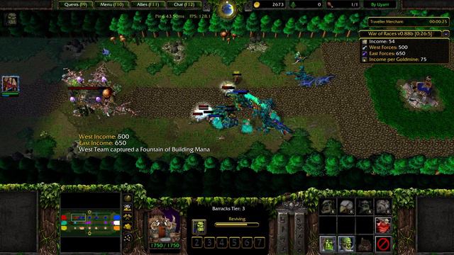 Warcraft 3 - War of Races 0.88b #130 смотреть онлайн