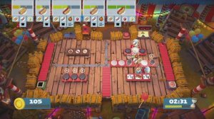 OVERCOOKED 2 GAMEPLAY 👫 COOP COOKING SIMULATOR ▶ Nintendo Switch