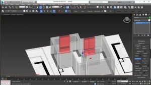 Эффективное построение коробки квартиры 3ds max