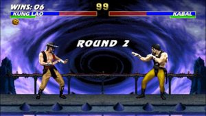 UMK3 - Kung Lao Gameplay (Vs. Shang Tsung)
