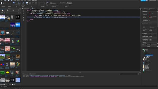 Roblox Studio: Landmine Tutorial смотреть онлайн