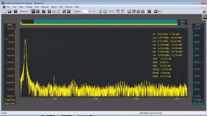 Спектральный анализ осциллографом ISDS205 сигнала DDS генератора FY3200S