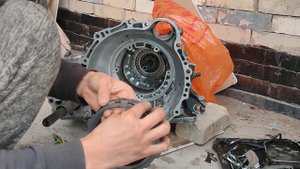 Tayota Caldina, Разборка и сборка АКПП А540b, 3 часть