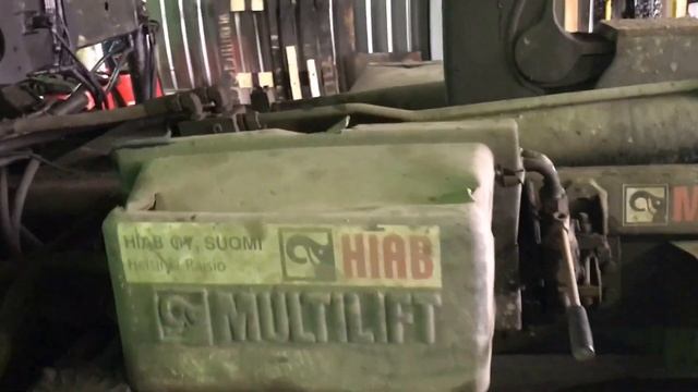 Замена грейфера на манипуляторе LOGLIFT