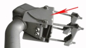 Устройство мотоподвеса спутниковой антенны