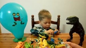 Собираем лего динозавры!