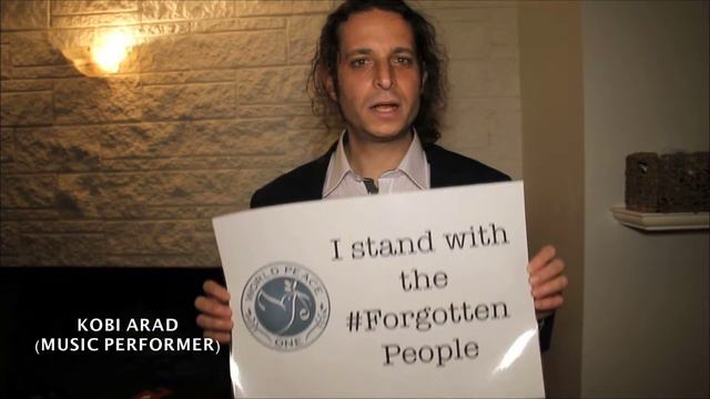 Kobi Arad stands with The #ForgottenPeople смотреть онлайн