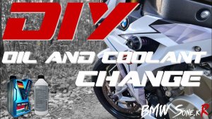 BMW S1000R. Замена антифриза, масла и сброс сервиса