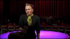 Ursula Martinez en "La Soiree" show de cabaret, burlesuque y circo