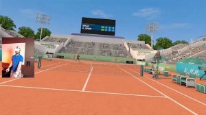 Лучший симулятор тенниса? First person tennis VR!