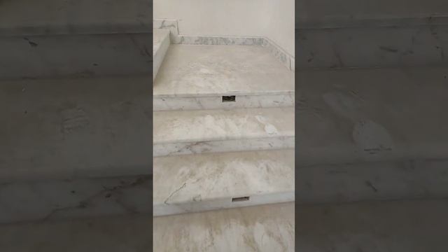 Marble Designs|white marble Staircase idea|