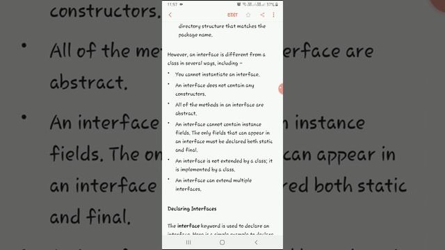 Interfaces in Java