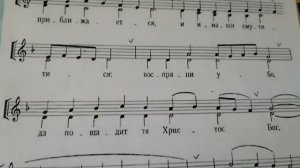 ПРЕКРАСНАЯ Двухголосная"ДУШЕ МОЯ" Древнего распева. Нотный разбор.