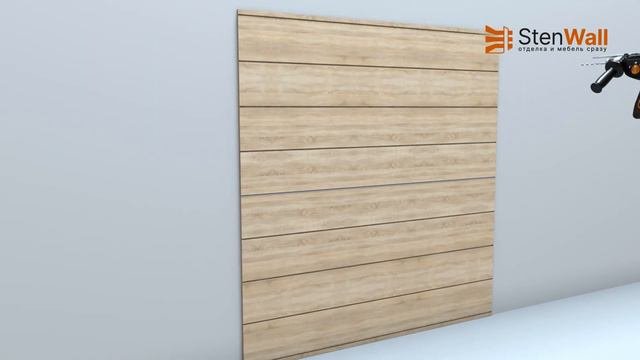 Монтаж стеновых панелей и мебели StenWall