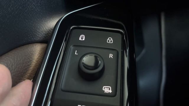 Volkswagen ID4, функция складывания боковых зеркал