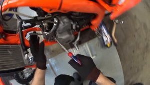 ✅ЗАМЕНА ПОРШНЯ НА 4Т МОТОЦИКЛЕ. Часть1 Four stroke top end rebuild. Pt.1