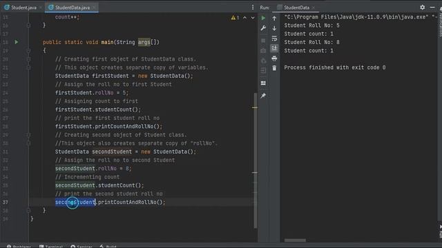 java static vs non static | difference between static and non static in java смотреть онлайн