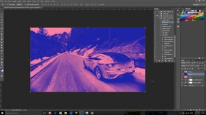 colorful effect in  Photoshop action free download