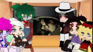 Uppermoons (+ Muzan) react to " you're gonna die, I'm gonna kill you"?? || Gacha Nox