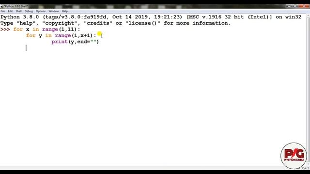 PYTHON FOR CLASS 11|Printing Patterns in Python/CS and IP for class 11|peeti arora and sumita arora