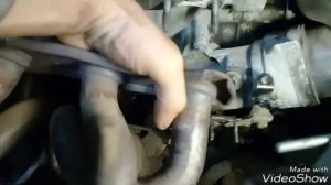 Пежо 308 течь масла из корпуса маслянного фильтра.