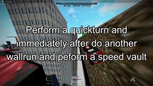 Roblox Parkour | Gearless dash tutorial