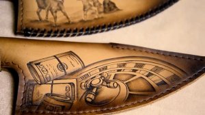 Ножны из натуральной кожи