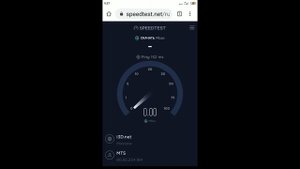 Как проверить скорость интернета в телефоне.