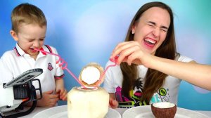 Обычная Еда против Мармелада Челлендж! МАМА ПЛАЧЕТ - Real Food vs Gummy Food - Candy Challenge
