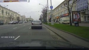 Видеорегистратор Subini K6000L. Демонстрация. Минск '2013