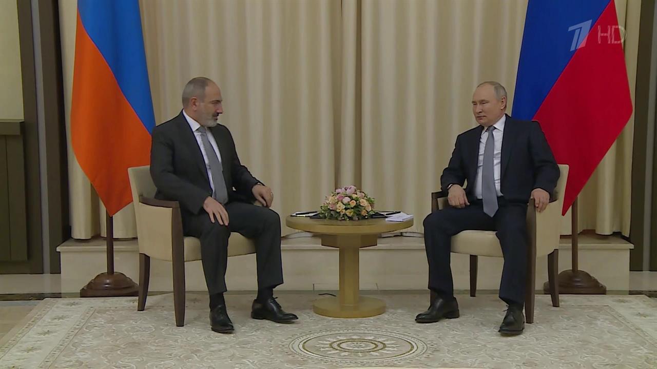 Урегулирование в Нагорном Карабахе - главная тема встречи Владимира Путина и Никола Пашиняна