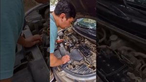 Kia Rio кипит даже при включенном вентиляторе!