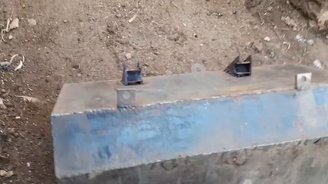 ковш для самодельного мини погрузчика. конструкция крепления