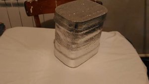 тент для санок и утепленый кан для живца, своими руками!!!