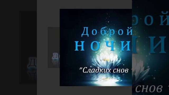 сладких снов 