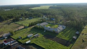 село Маар с птичьего полета