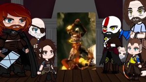 God of War react to Ragnarök Kratos | Tiktok | Gacha react ✨