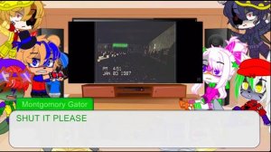 ・Fnaf security breach react to FNAF VHS tapes and Purple fnaf song・(Bonus video)・