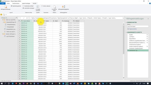 Power Query lernen - CSV aus Ordner laden - 1.1 - Excel-Miniserie смотреть онлайн