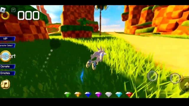 Silver in Sonic Movie Adventures ROBLOX смотреть онлайн